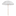 White round beach umbrella with a scalloped valance edge and a pointed timber pole — The Weekend Umbrella 170 cm Diameter by Basil Bangs