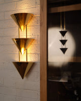 Patina Brass 28inch Versus Wall Sconce by Alora Lighting