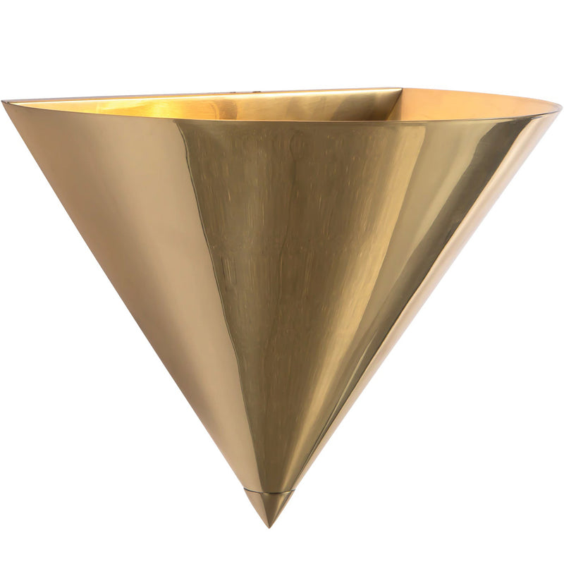 Patina Brass 8inch Versus Wall Sconce by Alora Lighting