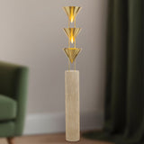 Patina Brass Versus Floor Lamp by Alora Lighting