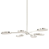 Patras Chandelier - Burnished Nickel by Corbett