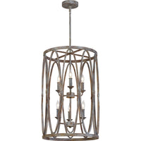 Patrice Lantern Chandelier — 16", Deep Abyss