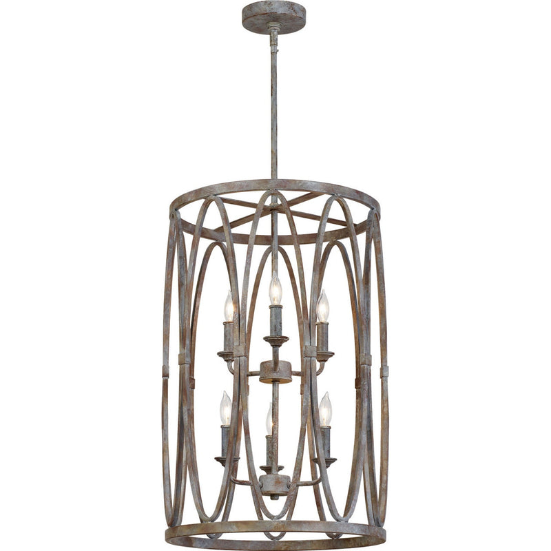 Patrice Lantern Chandelier — 16", Deep Abyss