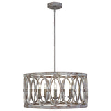 Patrice Lantern Chandelier — 21", Deep Abyss
