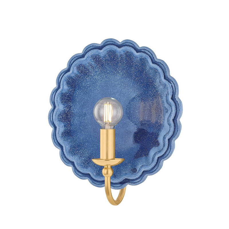 Paulette Wall Sconce - Aged Brass