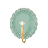 Paulette Wall Sconce - Aged Brass