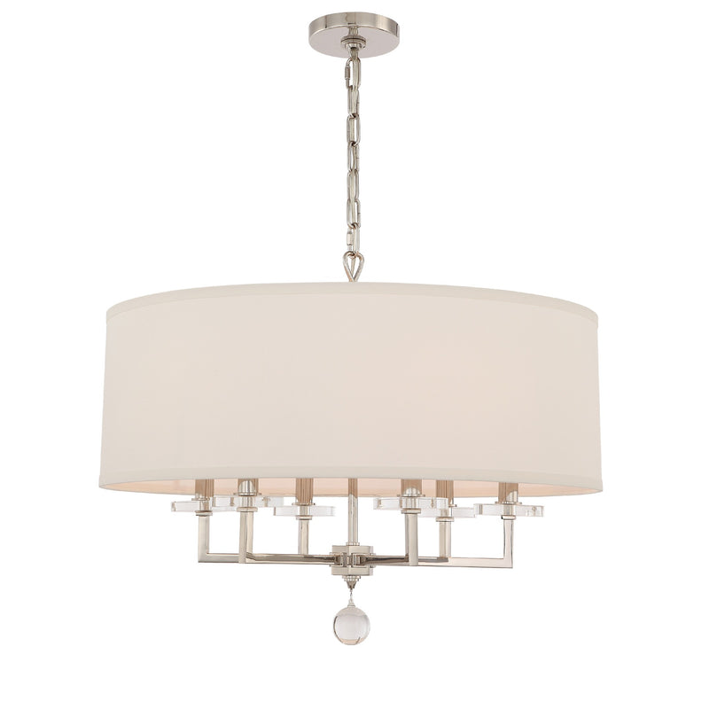 Paxton Chandelier 25.5'' Polished Nickel