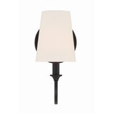 Payton 1-Light Sconce 5.5'' Black Forged