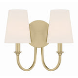 Payton 2-Light Sconce 13.5'' Vibrant Gold