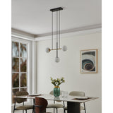 Paz Linear Suspension 3 Light by Eglo - lifestyle room setting