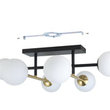 Paz Semi-Flush Mount by Eglo - detail view