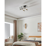 Paz Semi-Flush Mount by Eglo - lifestyle room setting