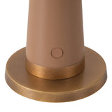 Peach Clemence Table Lamp by Alora Lighting Details
