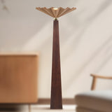 Peach Furrow Floor Lamp by Alora Lighting