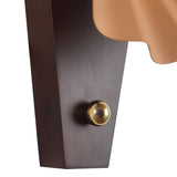 Peach Furrow Wall Sconce by Alora Lighting Details