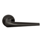 Peak Door Lever in Matte Graphite by Colombo Design