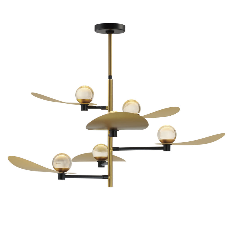 Pearl 6-Light LED Chandelier by ET2