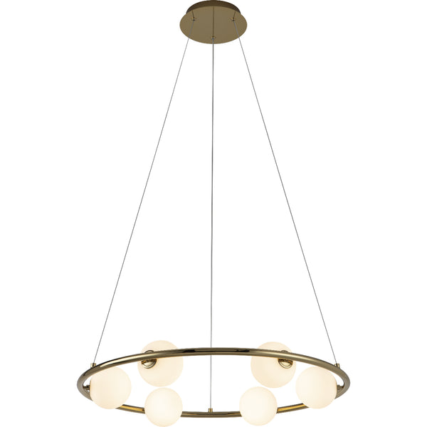 Pearl Circular Pendant By Page One Medium