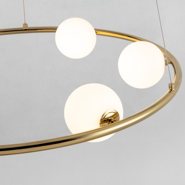 Pearl Circular Pendant By Page One Medium Finish