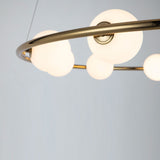 Pearl Circular Pendant By Page One Large Detailed View