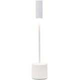 Pearl White-Pearl White Carolina Pro Portable Table Lamp by Zafferano