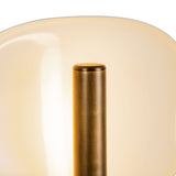 Pearl White-Vintage Brass Lustre Wall Sconce by Kuzco Lighting Details