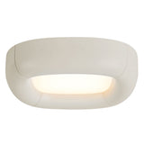 Pearl White Folio Flush Mount by Kuzco Lighting