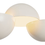 Pearl White Void Linear Pendant by Kuzco Lighting Details