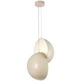 Pearl White Void Pendant by Kuzco Lighting