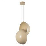Pearl White Void Pendant by Kuzco Lighting
