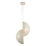 Pearl White Void Pendant by Kuzco Lighting