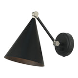 Pearson Wall Sconce 10 Inch Matte Black