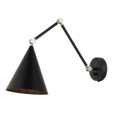 Pearson Wall Sconce 14 Inch Matte Black