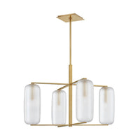 Pebble Chandelier - 4-Light by Hudson Valley