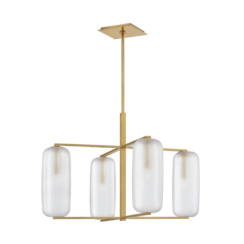 Pebble Chandelier - 4-Light by Hudson Valley