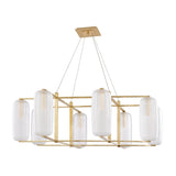 Pebble Chandelier - 8-Light by Hudson Valley