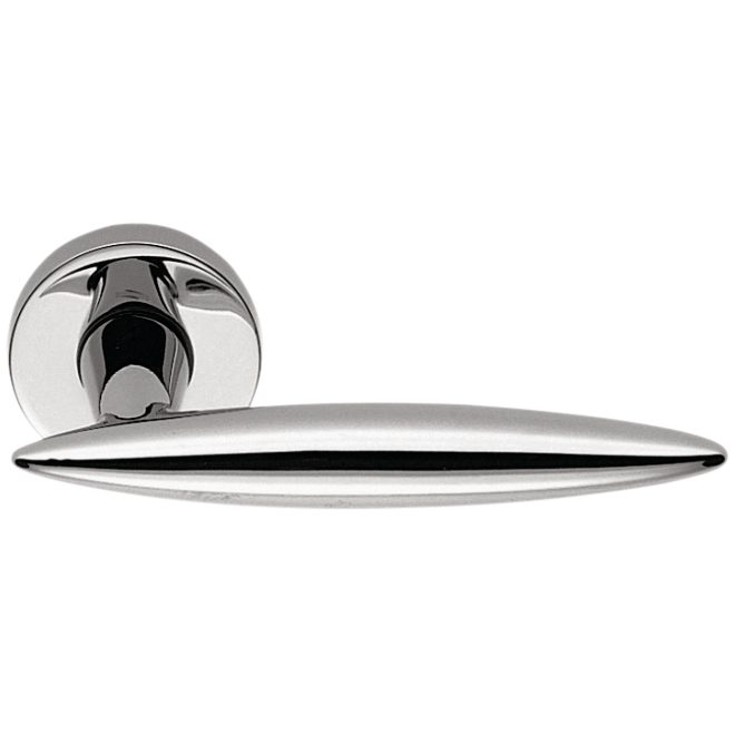 Pegaso Door Lever in Polished Chrome by Colombo Design