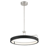 Pemberton Pendant 26 Inch Satin Nickel by Eurofase