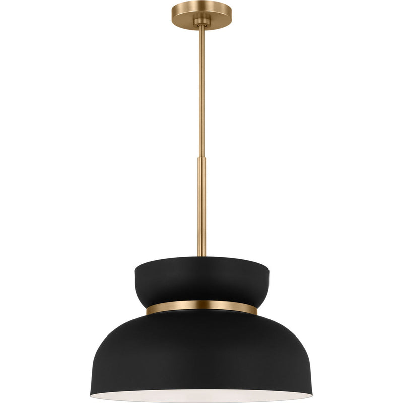 Pemberton Pendant — 12", Midnight Black, Midnight Black