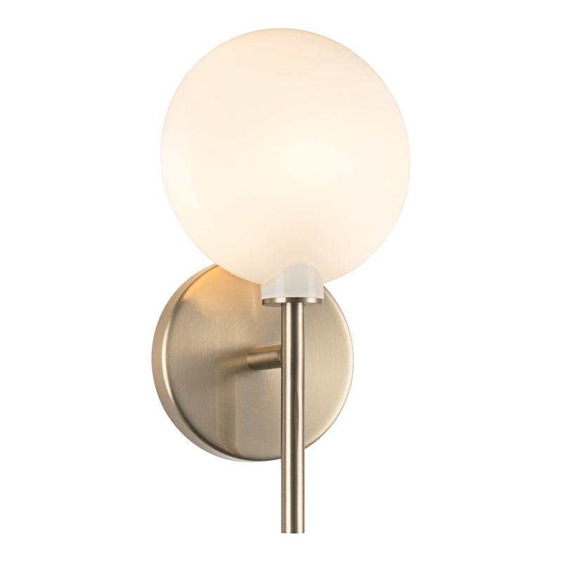 Peony Wall Sconce 1-Light Champagne Gold