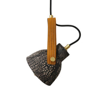 Pera Ceramic Pendant - Satin Brass