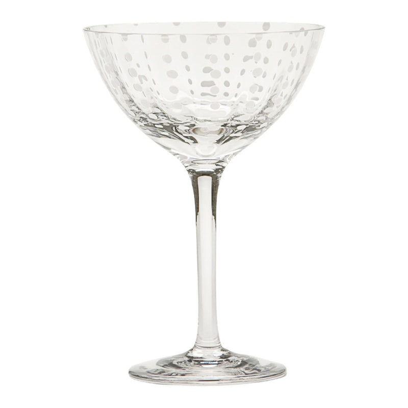 Perle Cocktail Goblet by Zafferano, Single / Transparent