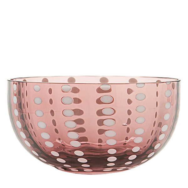 Perle Small Bowl Set of 4 Amethyst  By Zafferano