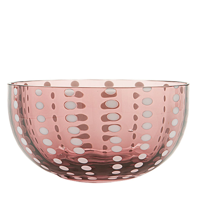 Perle Small Bowl Set of 4 Amethyst  By Zafferano