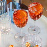 Perle Wine Goblet by Zafferano, lifestyle view 1