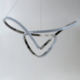 Perpetual LED Pendant by ET2 - 32 Inch, Black Chrome