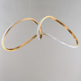 Perpetual LED Pendant by ET2 - 37 Inch, Brushed Champagne