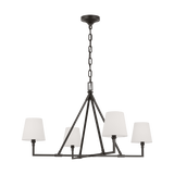 Perth Chandelier Aged Iron Extra Large By Visual Comfort Studio