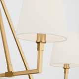 Perth Chandelier Burnished Brass Extra Large By Visual Comfort Studio Detailed View