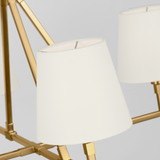 Perth Chandelier Brunished Brass Medium By Visual Comfort Studio Deatailed View